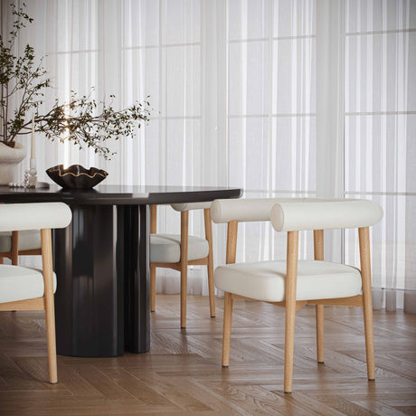 Spara Performance Vegan Leather Dining Chair by TOV Furniture at Eve Furniture