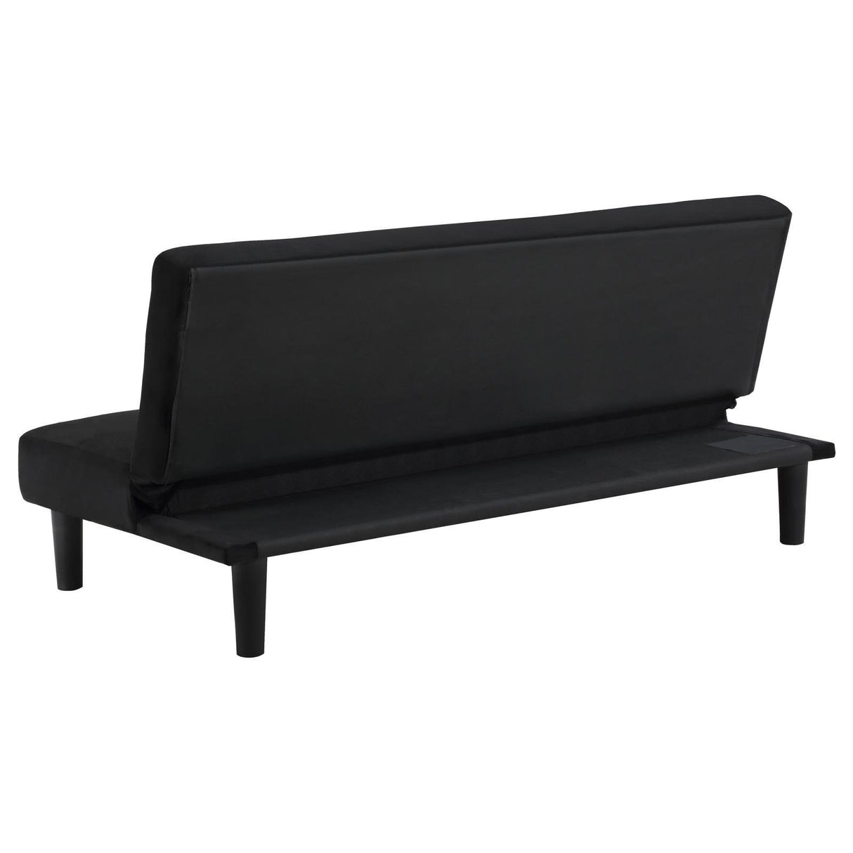 Stanford Multipurpose Black Upholstered Tufted Convertible Sofa Bed by Coaster at Eve Furniture