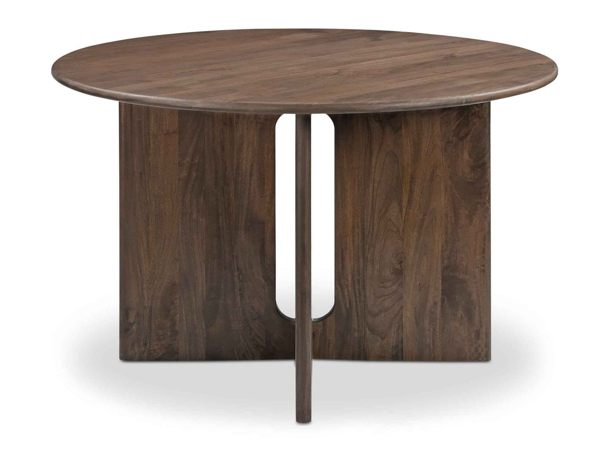 Stanley Dark Brown Dining Table by Moe's Home at Eve Furniture