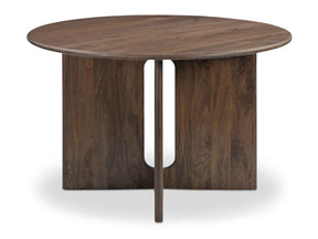 Stanley Dark Brown Dining Table by Moe's Home at Eve Furniture