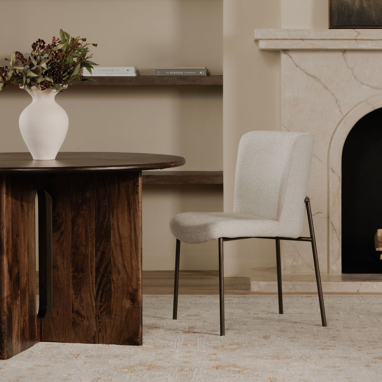 Stanley Dark Brown Dining Table by Moe's Home at Eve Furniture