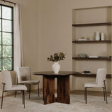 Stanley Dark Brown Dining Table by Moe's Home at Eve Furniture