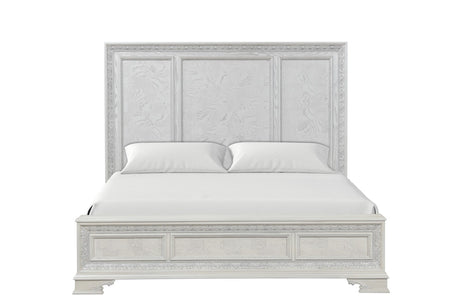 Stella Mia Creamy White Queen Bed by Furniture of America at Eve Furniture