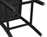 Joplin Walnut/Ebony Finish 5-Piece Counter Height Set