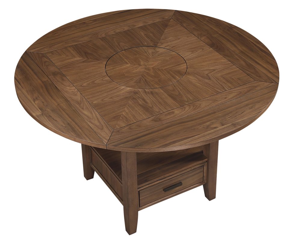 Java 59-inch Round Counter Table by Steve Silver at Eve Furniture