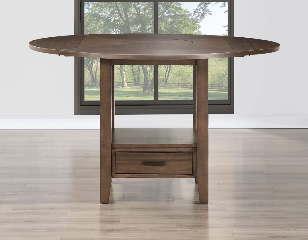 Java 59-inch Round Counter Table by Steve Silver at Eve Furniture