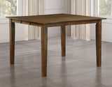 Joplin Walnut Finish 5-Piece Counter Height Set