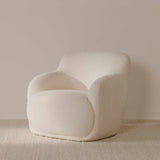 Stevie Cream Lounge Chair by Moe's Home at Eve Furniture