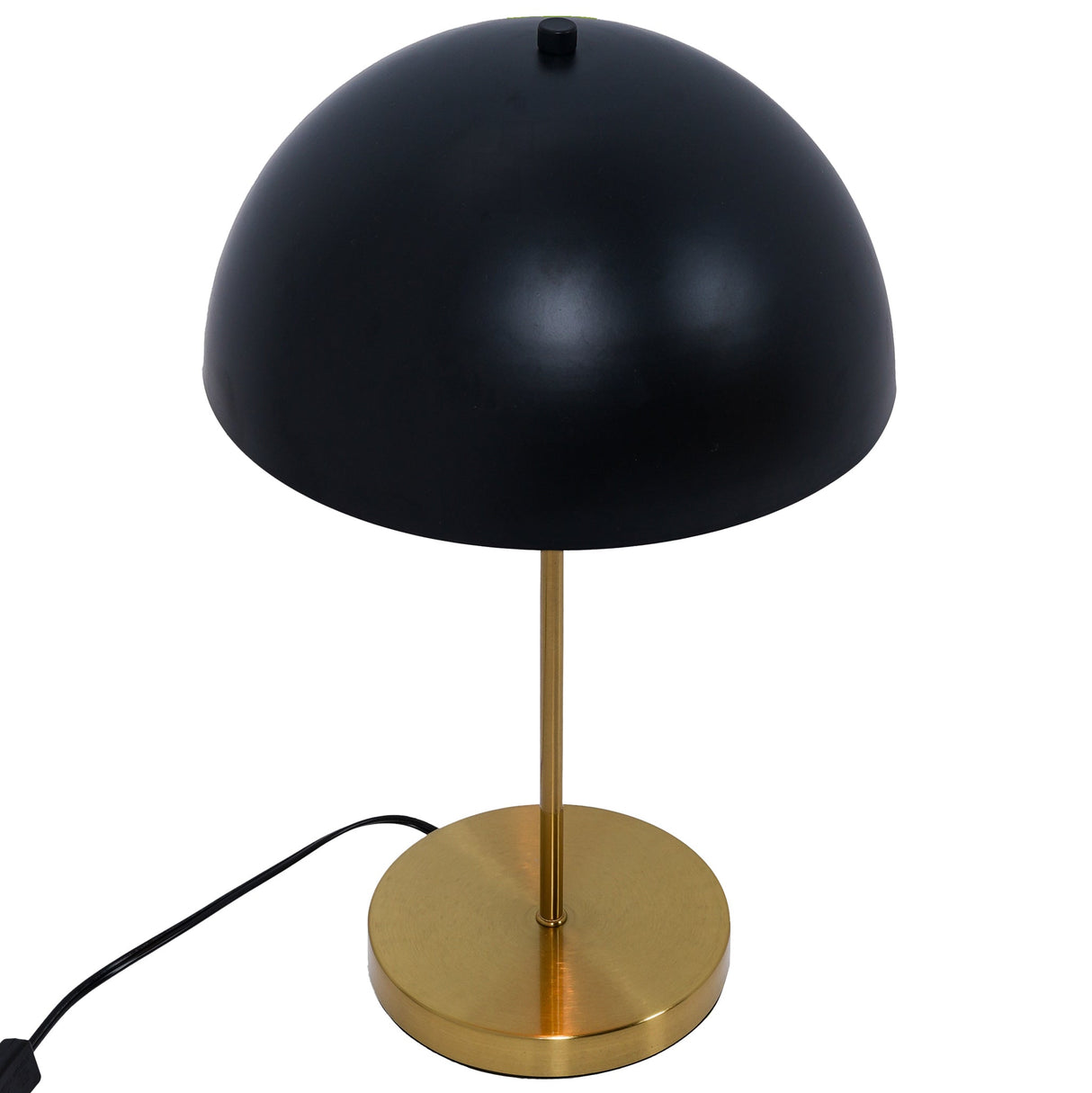 Stratos Table Lamp - Black outer - White inner by Ashcroft Imports at Eve Furniture
