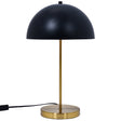 Stratos Table Lamp - Black outer - White inner by Ashcroft Imports at Eve Furniture