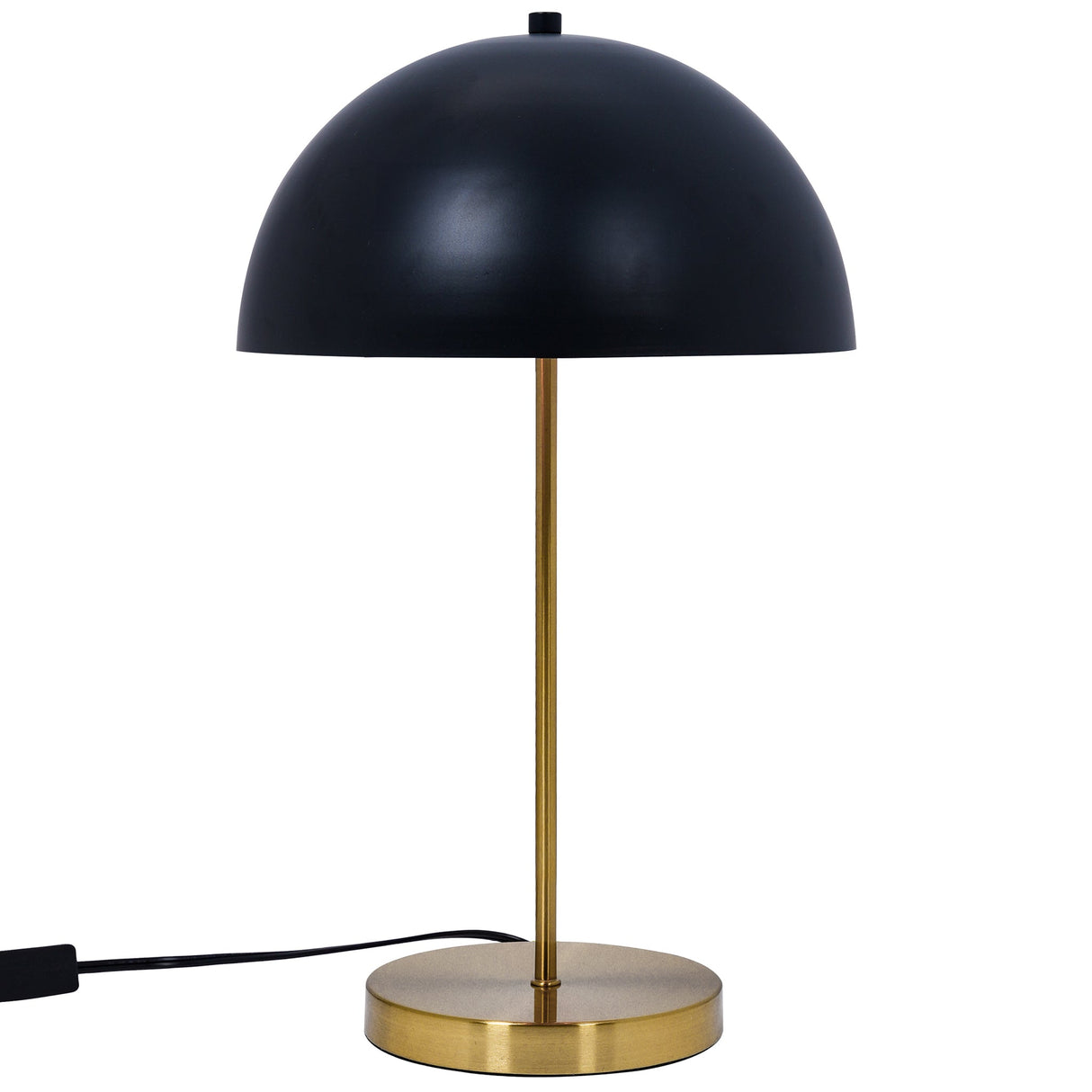 Stratos Table Lamp - Black outer - White inner by Ashcroft Imports at Eve Furniture