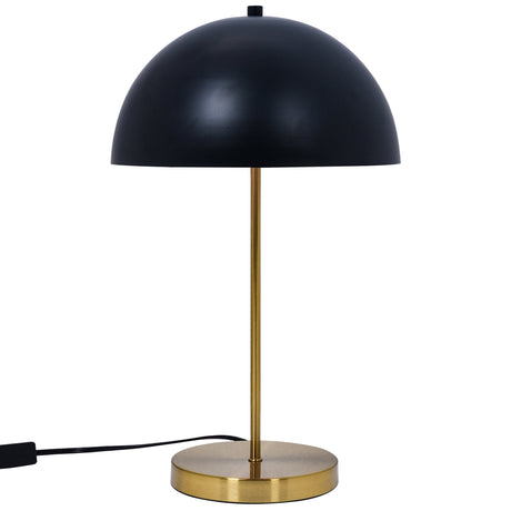 Stratos Table Lamp - Black outer - White inner by Ashcroft Imports at Eve Furniture