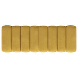 Summer Mustard Yellow Upholstered Channel Tufted Accent Bench by Coaster at Eve Furniture