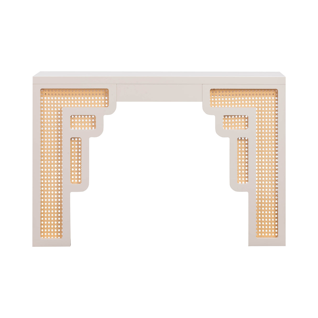 Suzie Rattan Console Table by TOV Furniture at Eve Furniture