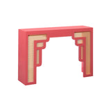 Suzie Rattan Console Table by TOV Furniture at Eve Furniture