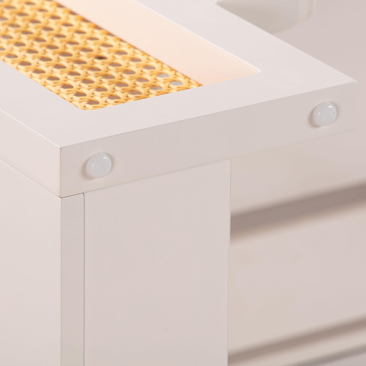 Suzie Rattan Executive Desk by TOV Furniture at Eve Furniture