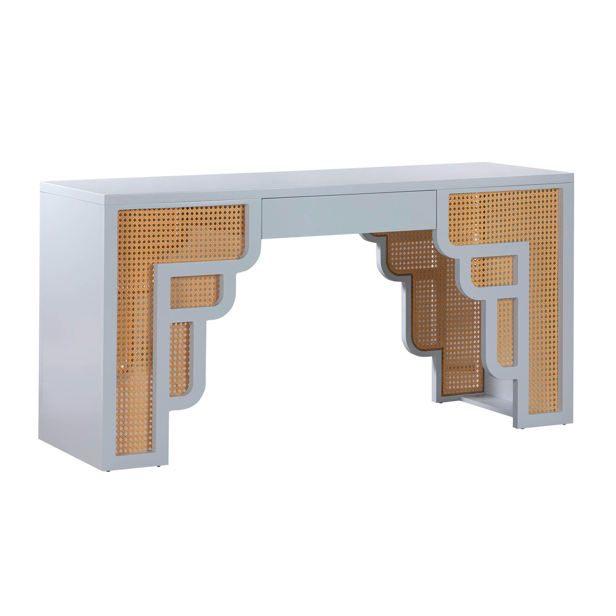 Suzie Rattan Executive Desk by TOV Furniture at Eve Furniture