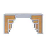 Suzie Rattan Executive Desk by TOV Furniture at Eve Furniture