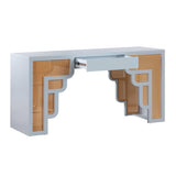 Suzie Rattan Executive Desk by TOV Furniture at Eve Furniture