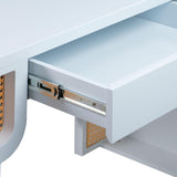 Suzie Rattan Executive Desk by TOV Furniture at Eve Furniture