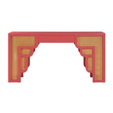 Suzie Rattan Executive Desk by TOV Furniture at Eve Furniture