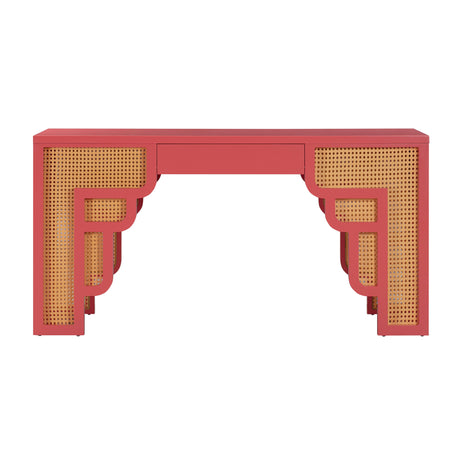 Suzie Rattan Executive Desk by TOV Furniture at Eve Furniture