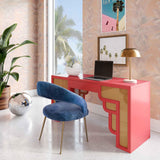 Suzie Rattan Executive Desk by TOV Furniture at Eve Furniture