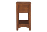 Breegin Brown Chairside End Table