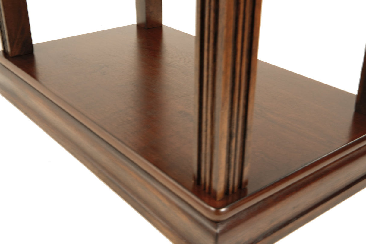 Breegin Brown Chairside End Table