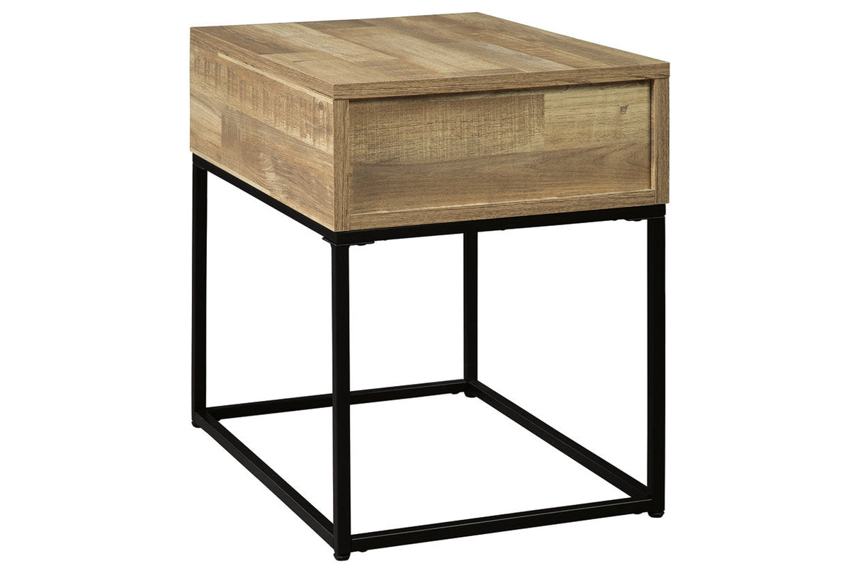 Gerdanet Natural End Table