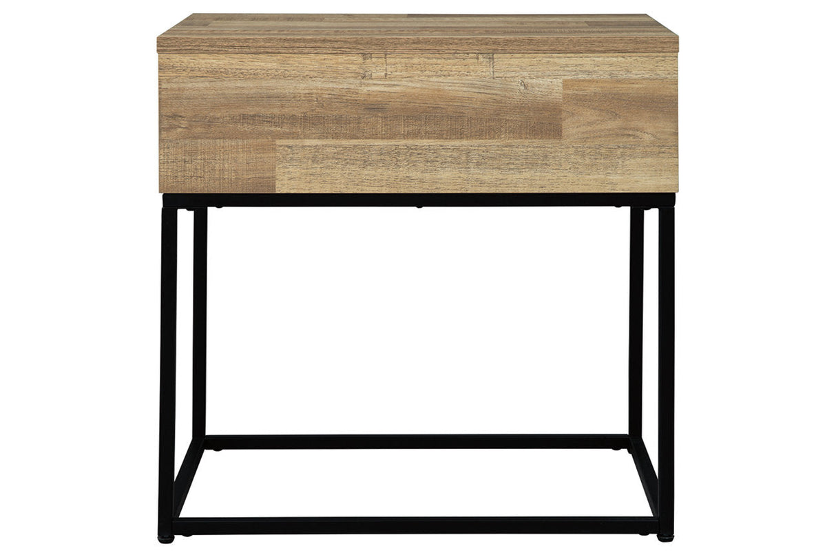 Gerdanet Natural End Table