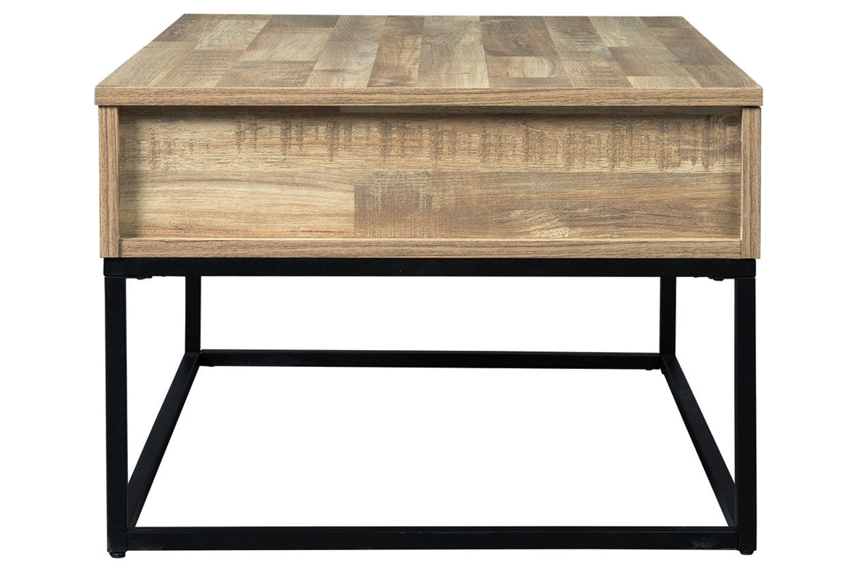 Gerdanet Natural Lift-Top Coffee Table