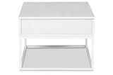 Deznee White Lift-top Coffee Table and 2 End Tables