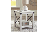 Bayflynn Whitewash End Table