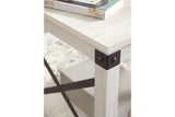 Bayflynn Whitewash End Table