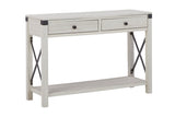 Bayflynn Whitewash Sofa/Console Table