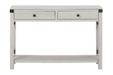 Bayflynn Whitewash Sofa/Console Table