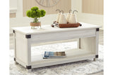 Bayflynn Whitewash Lift-Top Coffee Table