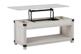 Bayflynn Whitewash Lift-Top Coffee Table