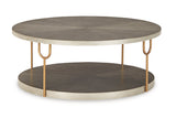 Ranoka Platinum Coffee Table and 2 End Tables