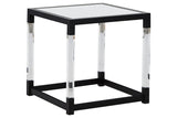 Nallynx Metallic Gray End Table