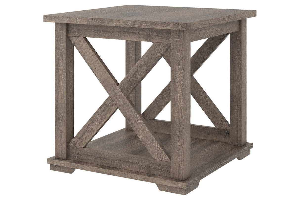 Arlenbry Gray End Table