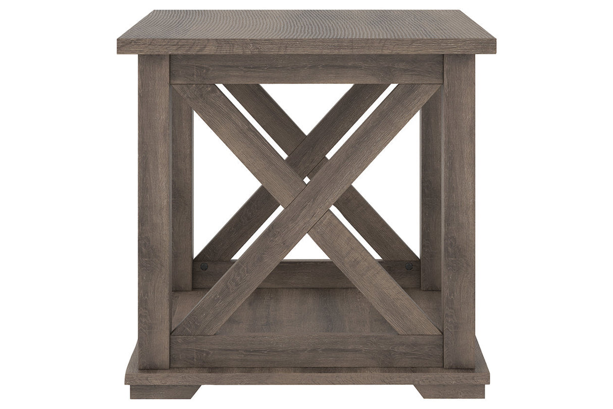 Arlenbry Gray End Table