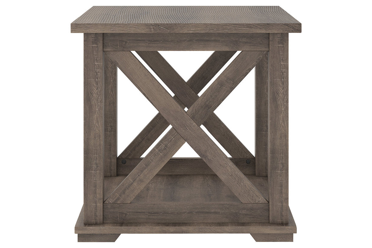 Arlenbry Gray End Table