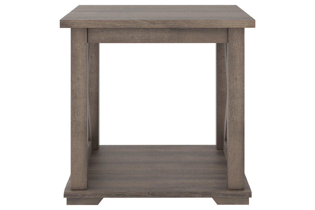 Arlenbry Gray End Table