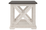 Dorrinson Two-tone End Table