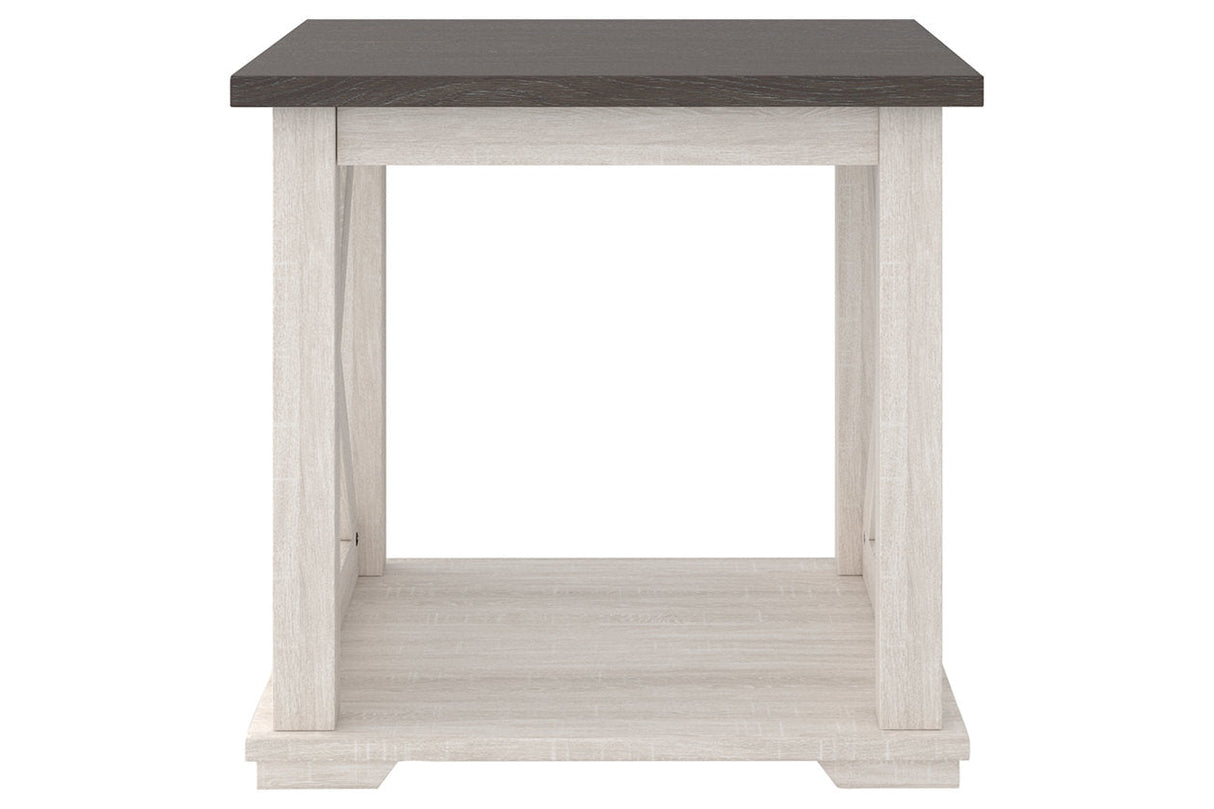 Dorrinson Two-tone End Table