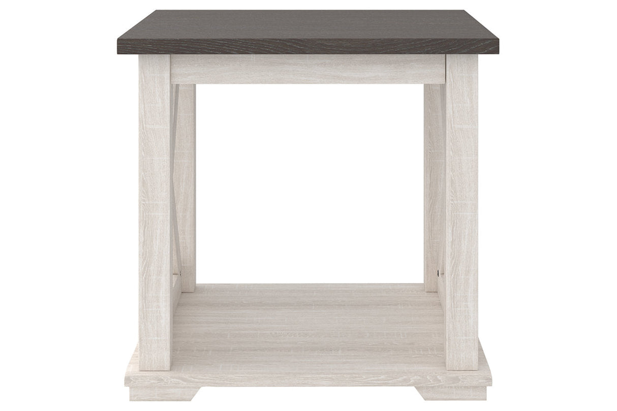 Dorrinson Two-tone End Table