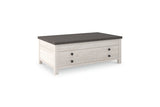 Dorrinson Two-tone Coffee Table and 2 End Tables