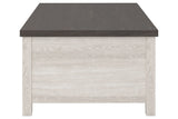 Dorrinson Two-tone Coffee Table with Lift Top